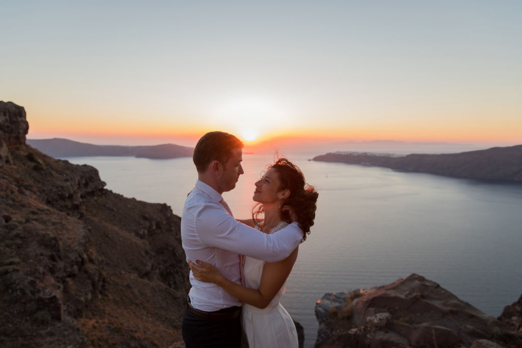 Santorini Sunset Imerovigli Photographer