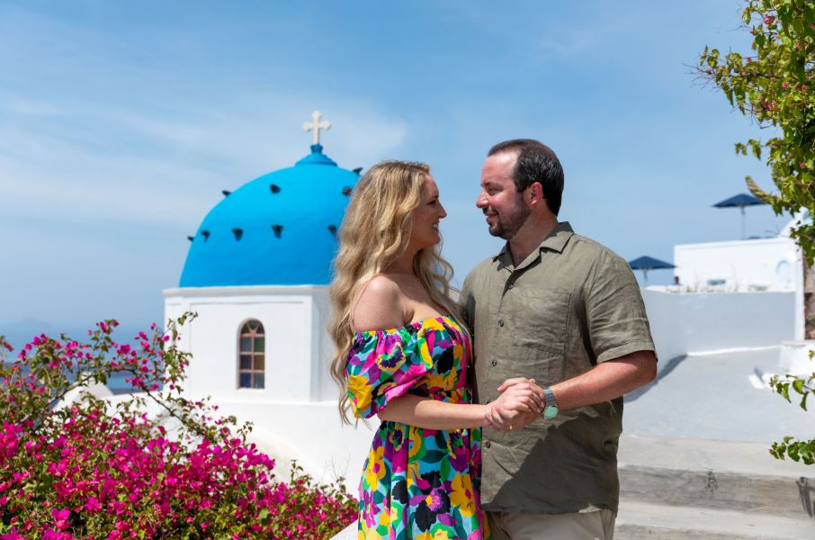 Imerovigli Couple Photography