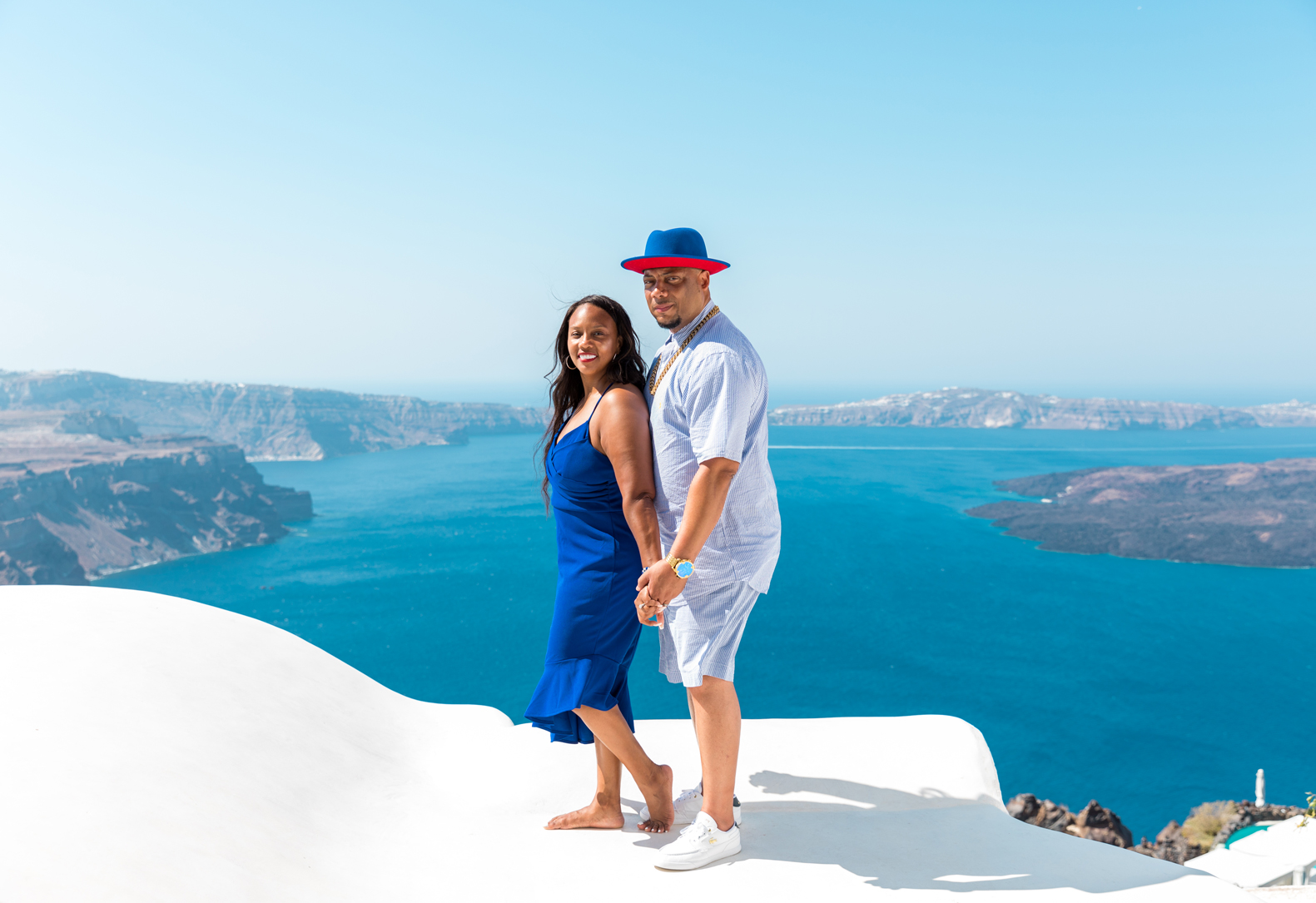Santorini Couple Photography in Imerovigli