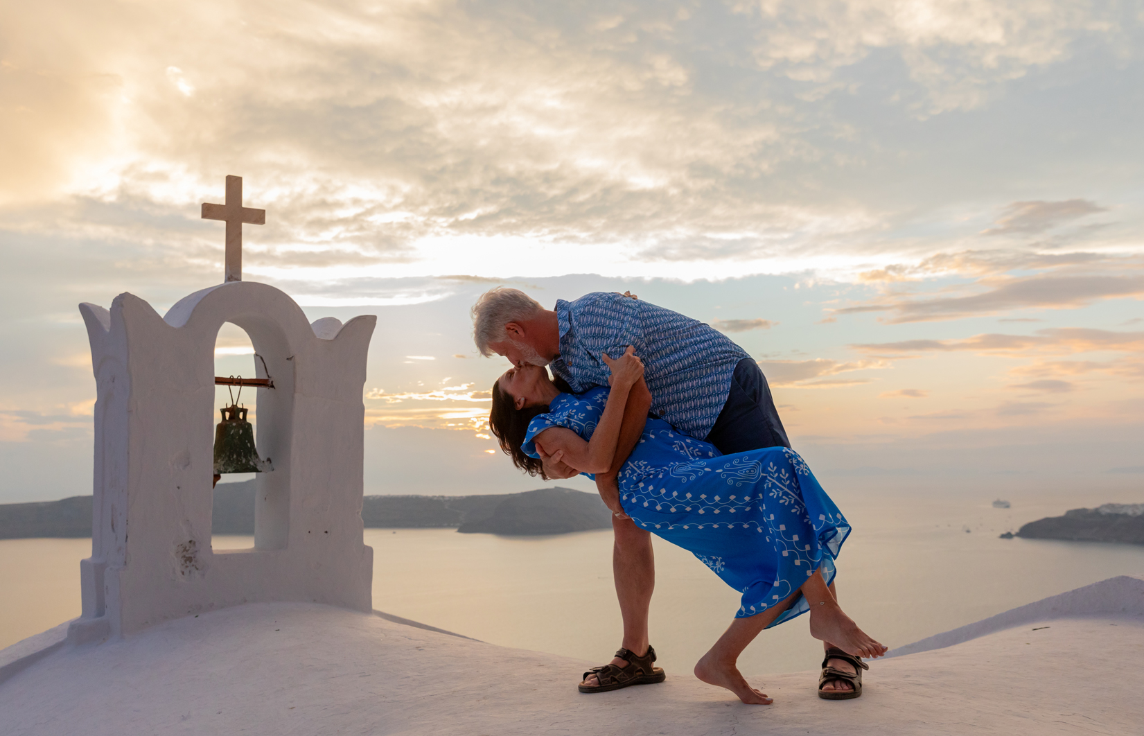 Santorini Sunset Photography in Imerovigli